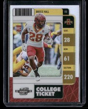 2022 Panini Chronicles Draft Picks #6 Breece Hall Contenders Optic Silver