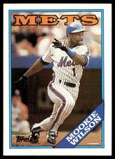 1988 Topps Mookie Wilson New York Mets #255