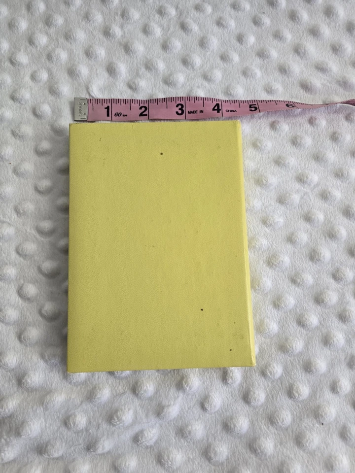 Vintage Book Birthdays Anniversaries Yellow Record Dates Notes Lists Victorian  - Image 2 of 4