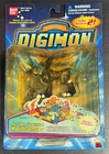 VINTAGE 1997 Digimon Raidramon Bandai Toy Figure Card