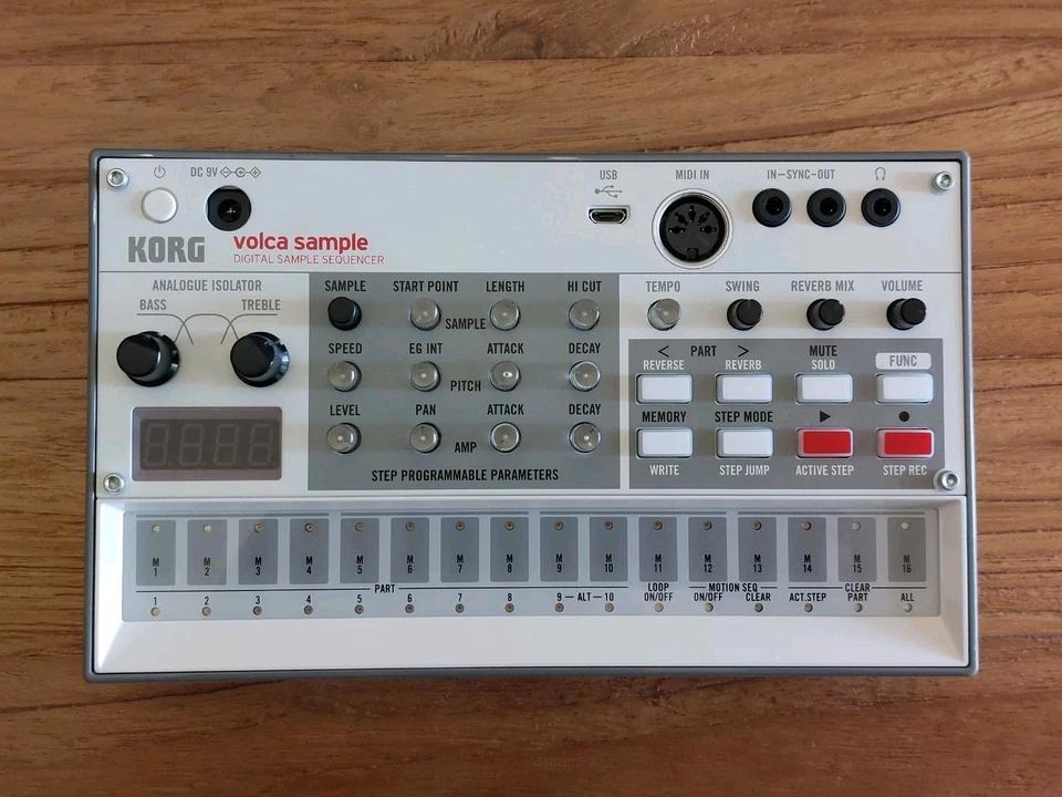 Korg Volca Sample 2 - Campionatore Sampler, Sequencer Come Nuovo In Garanzia - Immagine 2 di 3
