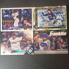 Topps MLB Rookie Card Lot of 4 Robert Jr., Castillo, Diaz, Cespedes