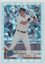 2019 Panini Donruss Optic Rated Rookies Pandora Prizm 55/99 Chris Shaw #51 lw9