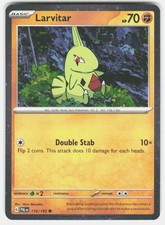 Larvitar (Cosmo Foil) 110/193 Holo Carte e Prodotti Vari Pokemon NM/M