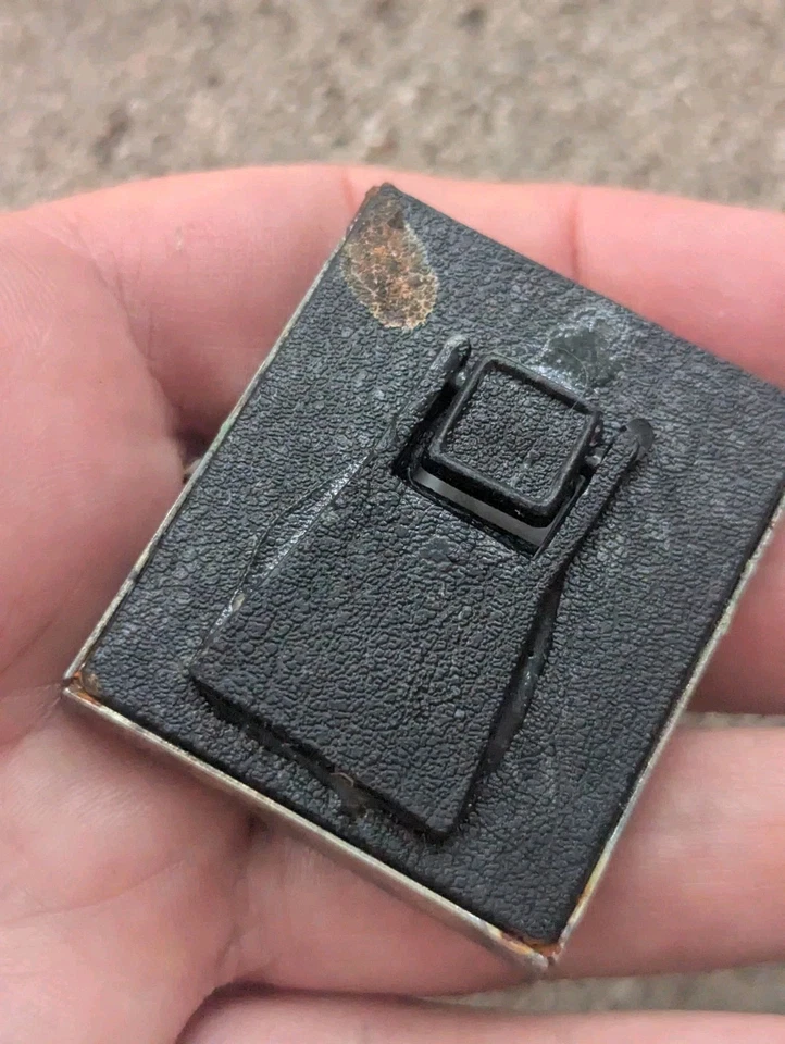 IMPRESIONANTE MARCO DE FOTOS VICTORIANO ANTIGUO PEQUEÑO DE PLATA ESTERLINA SÓLIDA Foto 4 de 4