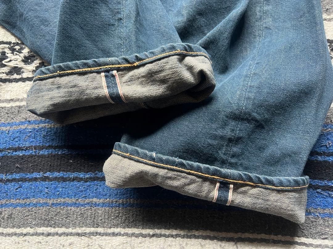 FULL COUNT 1105 NA denim pants NATURAL INDIGO | eBay
