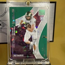 2022 Chronicles Draft Picks Green Cracked Ice Status Trey McBride RC #D /6