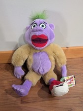 Jeff Dunham Talking Peanut Doll Green Shoe 18" Tall 2003 Stuffed Plush WORKS, EX