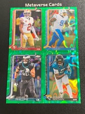 2025 Topps Chrome Jaelan Phillips Dyami Brown Lenoir Refractor /99 Lot*4