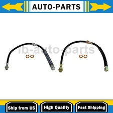 2x Brake Hose Front For Chevrolet Camaro 2.8L 1982-1983