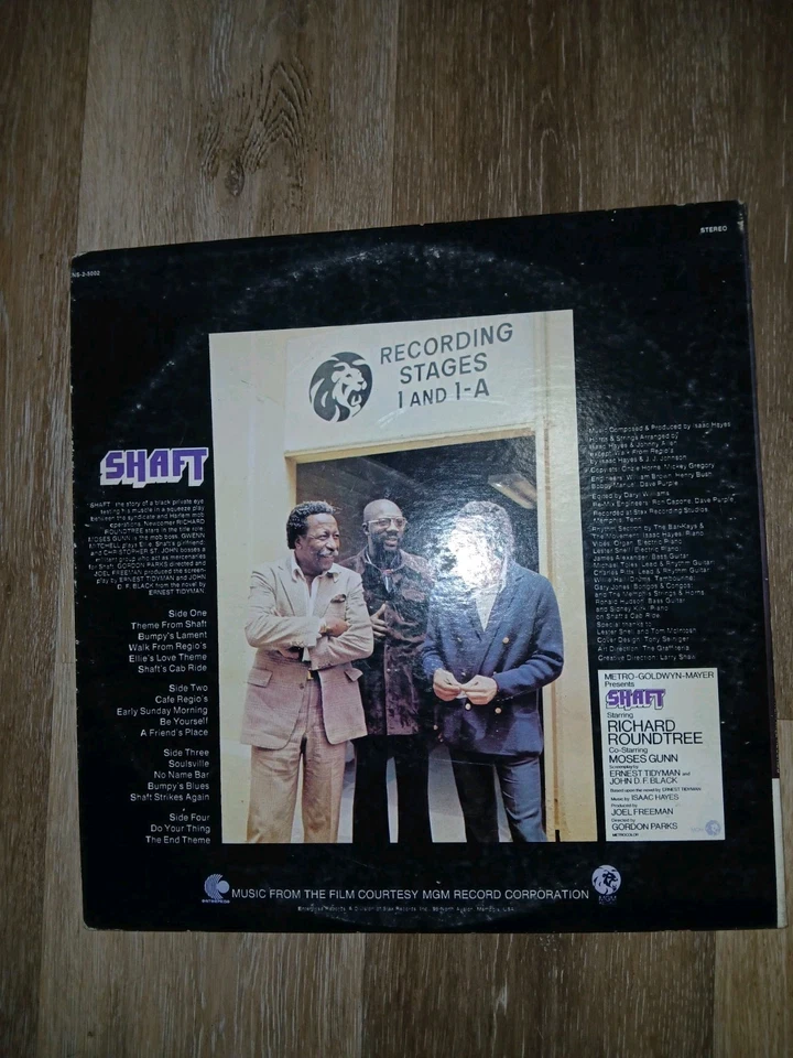 Isaac Hayes Shaft Soundtrack LP Vinyl Set Of 2 Records 1971 Foto 2 de 4