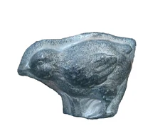 New Primitive Farmhouse Chicken Resin Style CHICK Mold Figurine 3"Hx3.5"Wx1.5"D