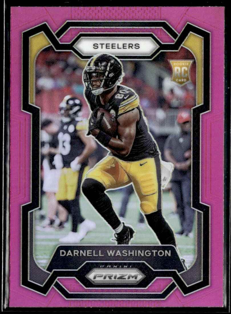 Darnell Washington Panini Prizm #384 Pink
