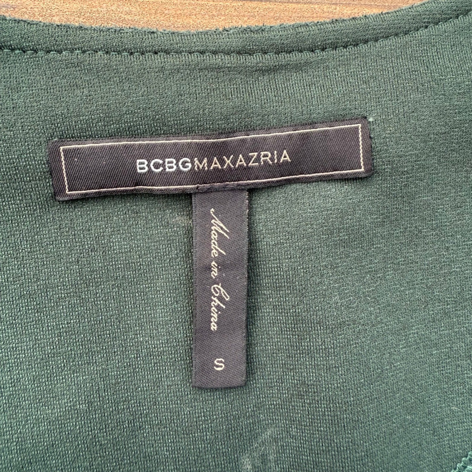 BCBGMAXAZRIA Malina Faux Suede Mini Dress Dress Sleeveless V Neck Shift Small