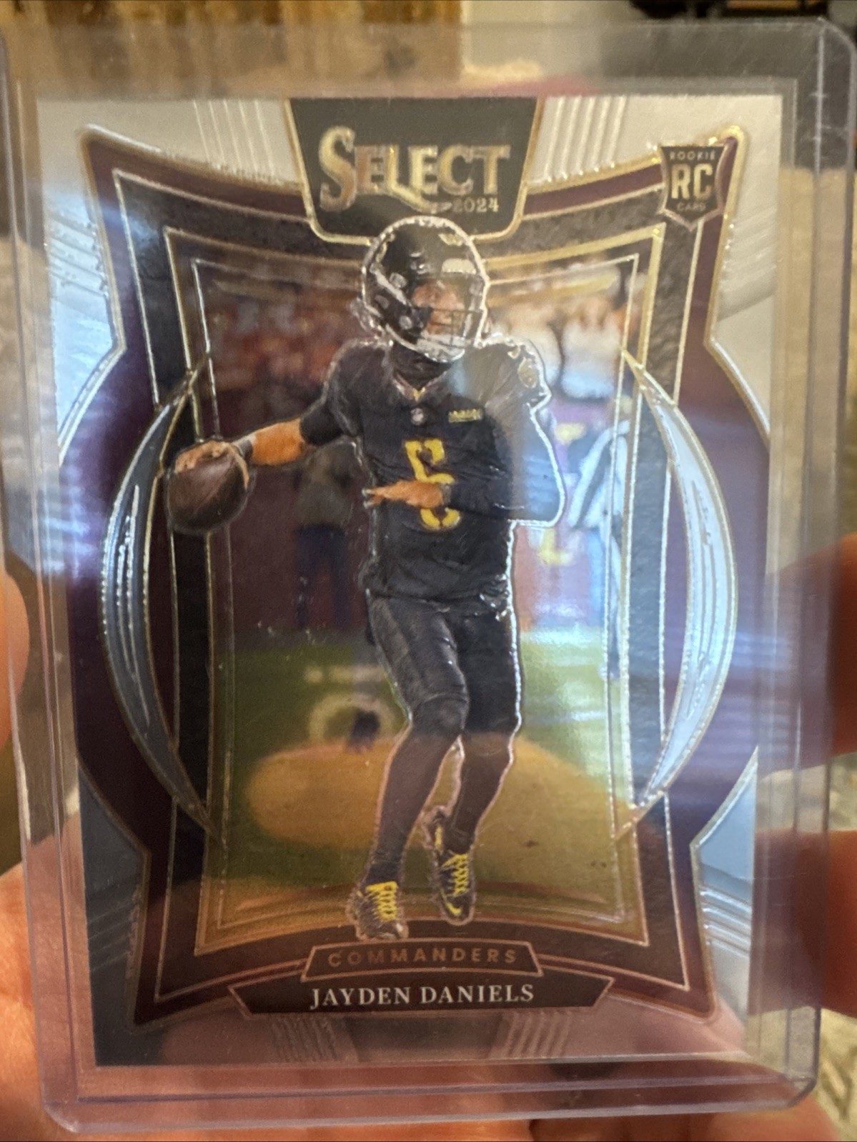 2024 Panini Select - Concourse Jayden Daniels #26 Silver Prizm (RC)