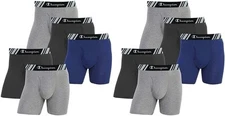 Champion Elite Men's Boxer Briefs 10-Pack All Day Comfort Double Dry X-Temp...