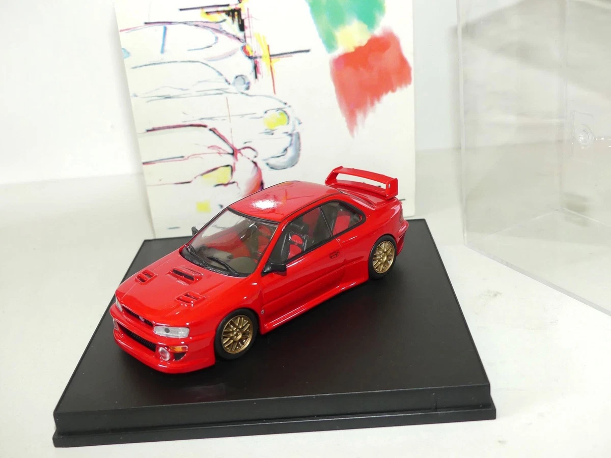 Subaru BRZ MKI Rouge - Miniature 1/43, EBBRO 44804, Résine, Neuve