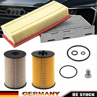 Inspektionpaket Filtersatz FÜR VW Touran Golf Passat Caddy Tiguan Audi A3 Skoda