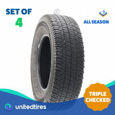 Set Of 4 Used Lt 24575r17 Michelin Ltx At2 121118r - 6-832 16z75 Set Of 4 Used Lt 24575r17 Michelin Ltx At2 121118r - 6-832 16z75