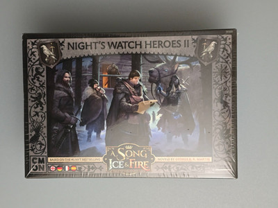 Night's Watch Heroes 2 Expansion A Song of Ice & Fire Miniatures   New / Sealed!