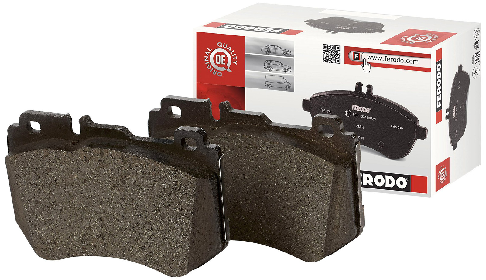 Ferodo FDB4448 - Front Axle - Disc Brake Pad Set, 1 Unit...