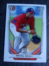 2014 Bowman Top Prospects #TP-37  Rafael Devers RC Rookie Red Sox Baseball Card