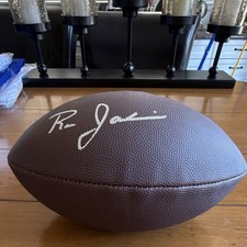 Wilson Ron Jaworski Autographed Football Eagles Metabilia Authenticated