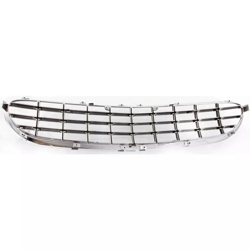 New For Chrysler Sebring 2001-2003 Grille Front Chrome Shell With Gray CH1200263 Foto 3 de 4
