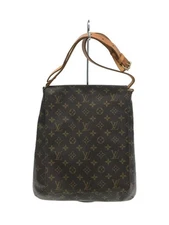 LOUIS VUITTON SHOULDER BAG MUSETT_MONOGRAME_BRW PVC Brown Used