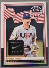 ANDREW JIMENEZ 1/1 MEM 2025 Stars Stripes USA Materials Laundry Brand  ID:135346