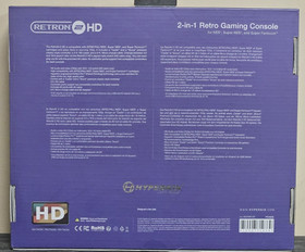 Hyperkin RetroN 2 HD Gaming Console For NES/ Super NES/ Super Famicom - Gray