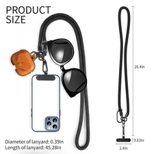 Universal Cell Phone Lanyard Case Cover Holder Sling Necklace Strap Fashion 