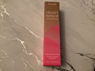 Benefit Desert Retreat Butter Balm DESERT BRONZE 0.33 oz Full Size NIB New! Seal