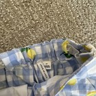Janie and Jack Girls 2 Piece Blue Lemon Plaid Top & Skirt Set 2T — photo 4
