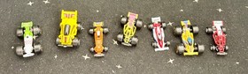 Vintage Galoob Micro Machines Lot Of 7 Race Cars 1980's