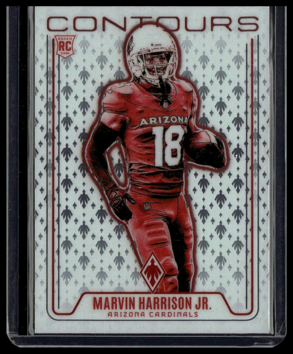 2024 Panini Phoenix #CON-MHJ Marvin Harrison Jr. Contours