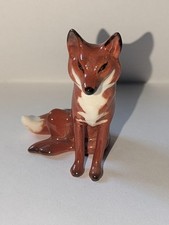 Beswick Wild Animal - Fox Seated - Gloss - Model No.1748 - Perfect!