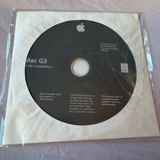 iMac G5 Mac OS X 10.3.6 Install Disc 1  2, for iMac G5 2004 Apple Software