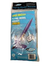 Vintage Estes Echo Flying Model Rocket Kit - #1950 Sealed Mint Damon 1980s