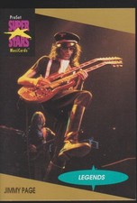 1991 Pro Set SuperStars MusiCards #18a Jimmy Page