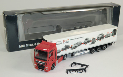Herpa | MAN TGX 18.560 Kühlkoffer-SZ | 100 Years MAN Truck and Bus | 1:87