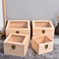Wooden Box 1pcs Keepsake Boxes Lovely Pale Wo...