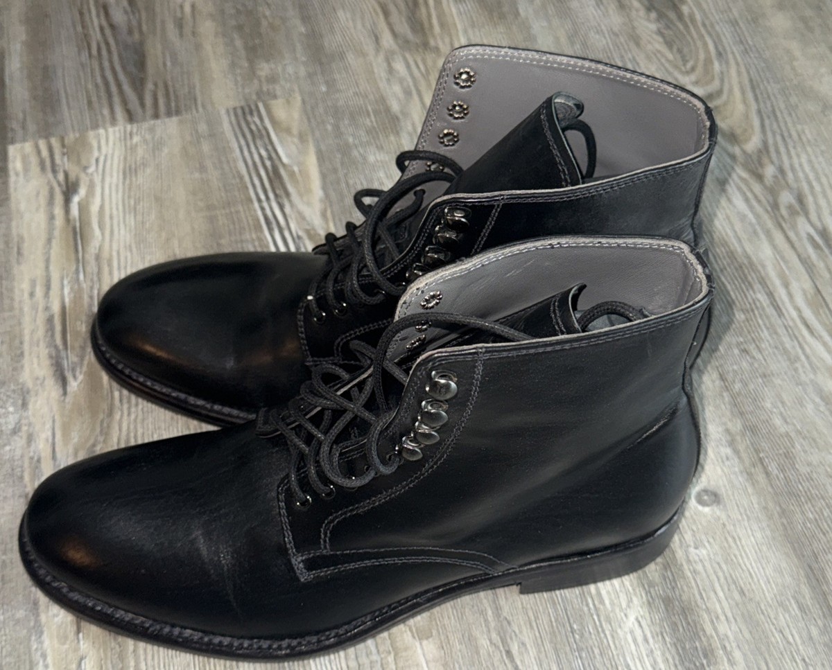 Jo Ghost boots worn twice Jo Ghost Black Python Strap Ankle Boots – Dudes Boutique main image 4