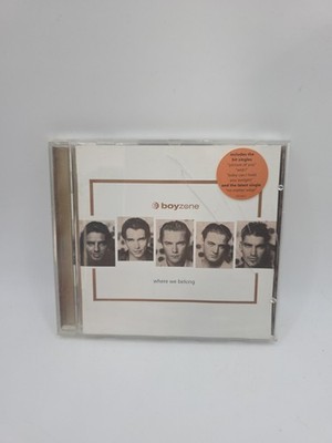 Boyzone  - Where We Belong (CD, 2014) Case Broken Will Be Changed At Sale