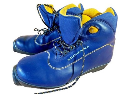 Salomon Nordic Cross Country Ski Boots Size EU39 US6 SNS Profil 2381