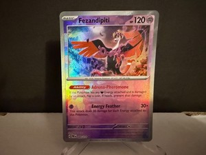 Fezandipiti 045 2025 Pokemon Prismatic Evolutions Poke Ball Holo Rare Card NM+