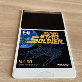 PC Engine HuCARD Super Star Soldier software only Operation confirmed