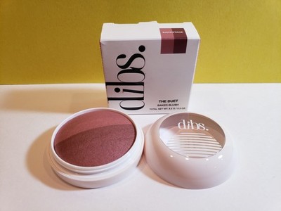 Dibs - The Duet Baked Blush - ''Backstage'' - 0.3 Oz - NIB