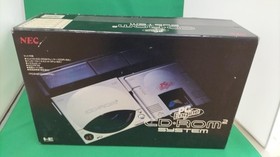 NEC PC Engine + CD-ROM2 PT-TG001 CDR-30A IFU-30A Junk Used
