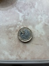 Damaged £1 Coin From Mint Error
